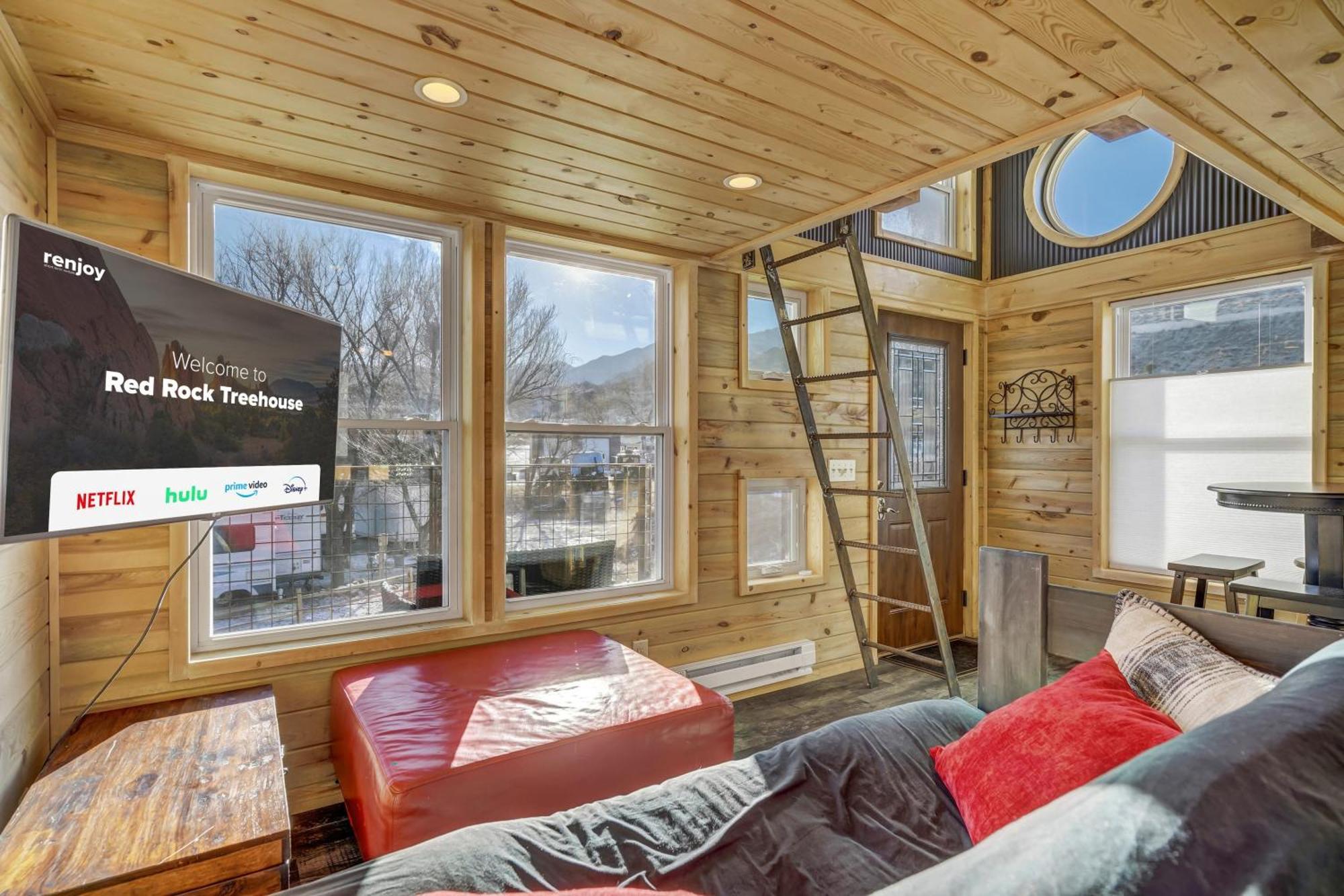 Red Rock Treehouse Unique In Old Colorado City 콜로라도스프링스 외부 사진